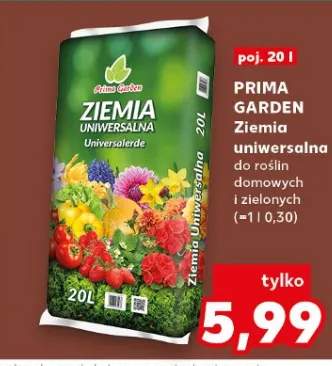 Ziemia uniwersalna do roślin domowych i zielonych (=1 l 0,30)