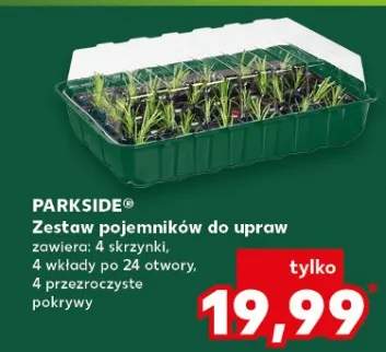 Zestaw pojemników do upraw