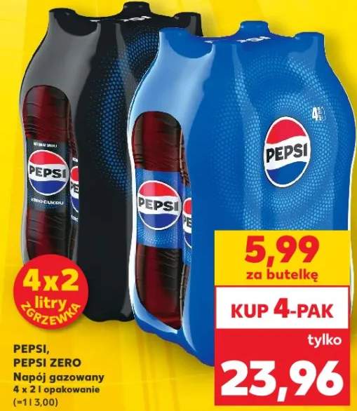 Napój gazowany 4 x 2 l