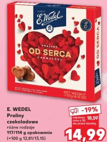 Praliny czekoladowe różne rodzaje