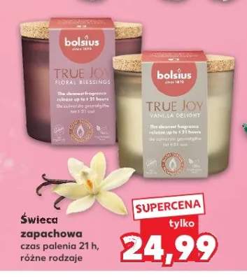 Świeca zapachowa czas palenia 21h, różne Nie