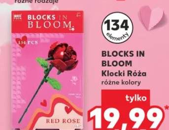 Klocki róża różne kolory