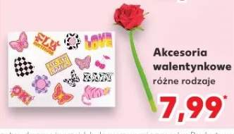 Akcesoria walentynkowe różne rodzaje