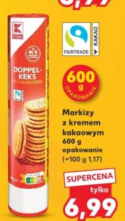 Markizy z kremem kakaowym