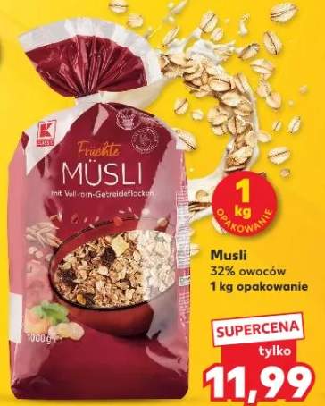 Musli 32% owoców