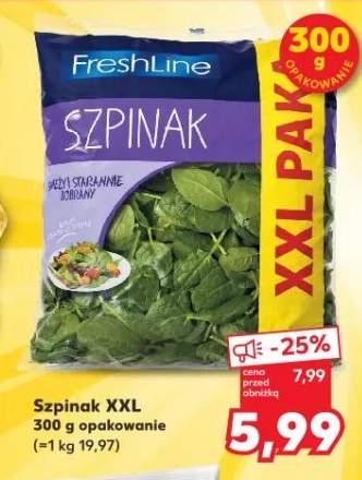 Szpinak XXL