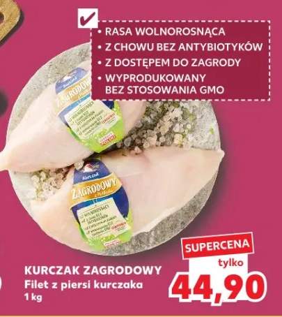Kurczak zagrodowy Filety piersi kurczaka