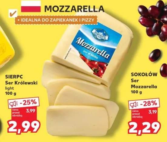 Ser mozzarella