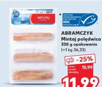 Mintaj filet Jedwica