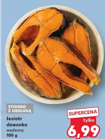 Jesiotr dzwonko wędzony