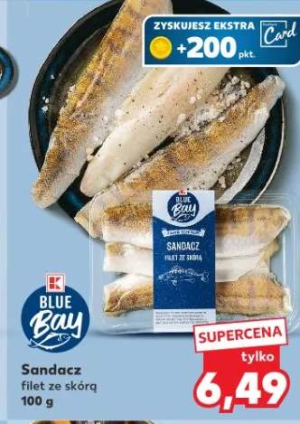 Sandacz filet ze skórą