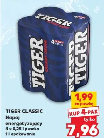 Napój energetyzujący