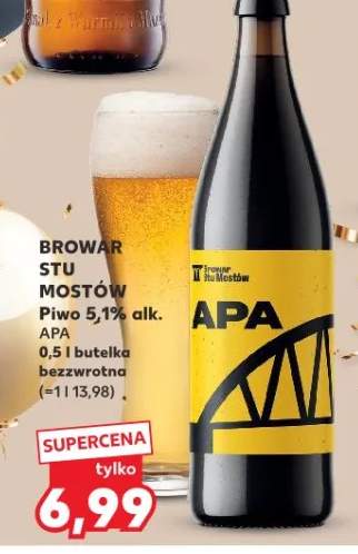 Piwo APA Stu Mostów