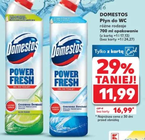 Płyn do WC Power Fresh różne rodzaje