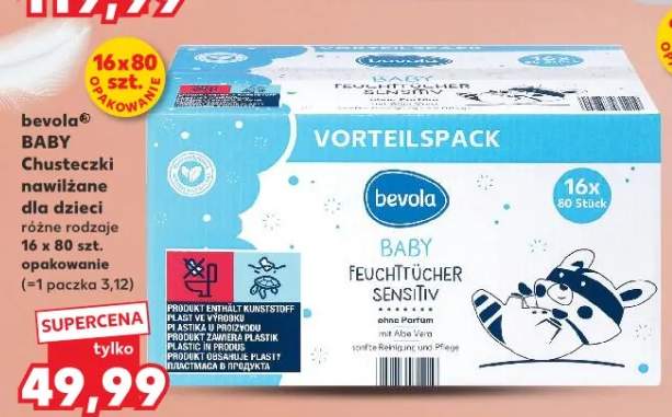 Chusteczki nawilżane dla dzieci