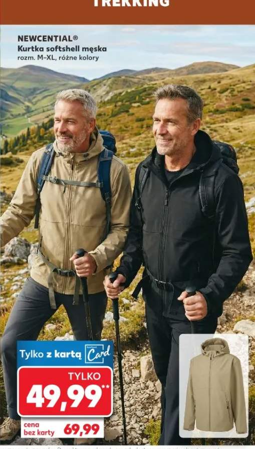 Kurtka softshell męska