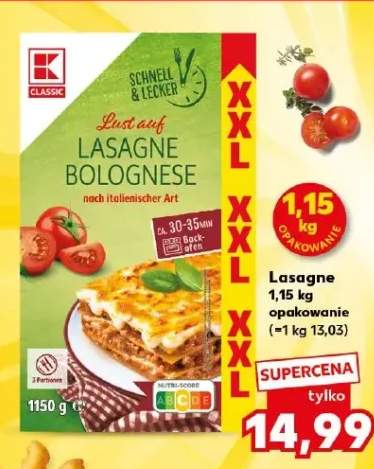 Lasagne Bolognese nach italienischer Art