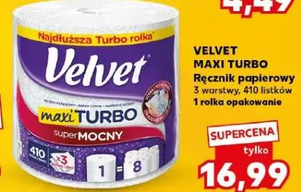 Ręcznik papierowy maxi turbo 3 warstwy, 410 listków