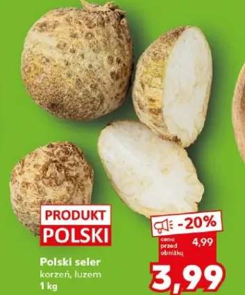 Seler korzeń, luzem