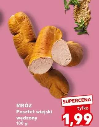 Mróz Pasztet wiejski wędzony