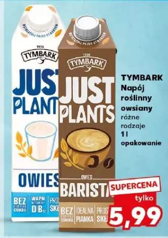 Napój roślinny owsiany różne rodzaje