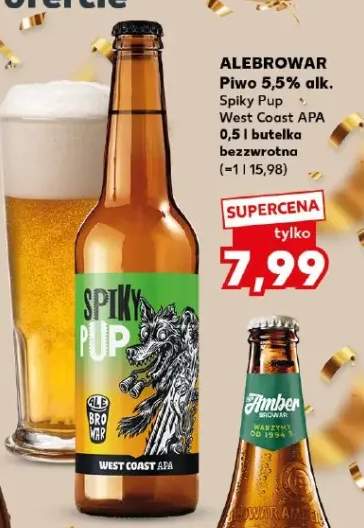 Piwo 5,2%, 5,8% alk. IPA, APA