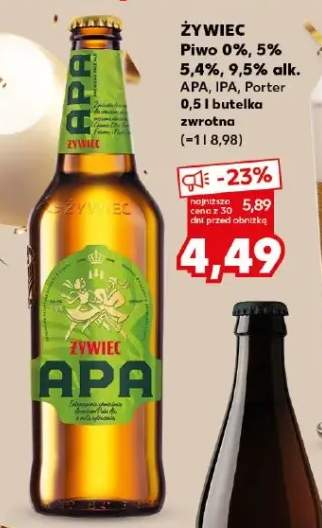 Piwo 0%, 5% 6,1%, 9,5% alk. APA, IPA, Porter