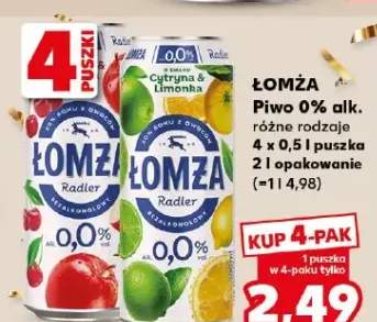 Piwo 0% alk. różne rodzaje