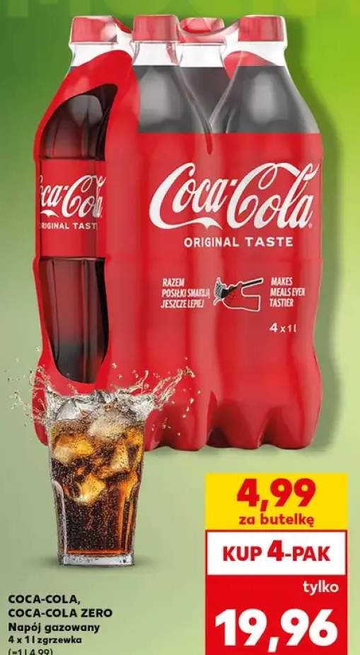 Napój gazowany zero