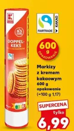 Markizy z kremem kakaowym