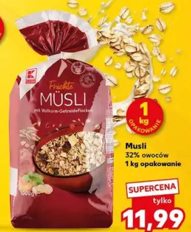 Musli 32% owoców