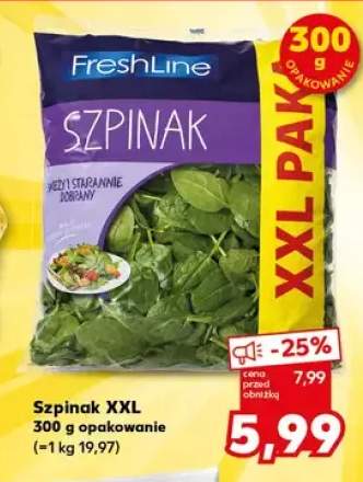 Szpinak XXL