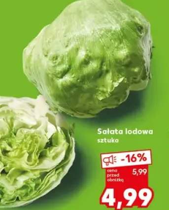 Sałata lodowa sztuka