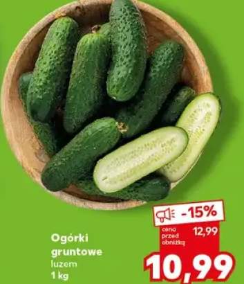 Ogórki gruntowe luzem