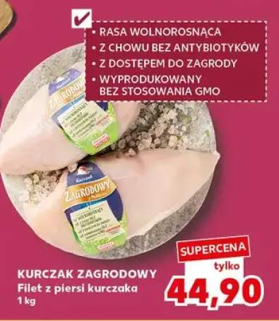 Kurczak zagrodowy Filet z piersi kurczaka