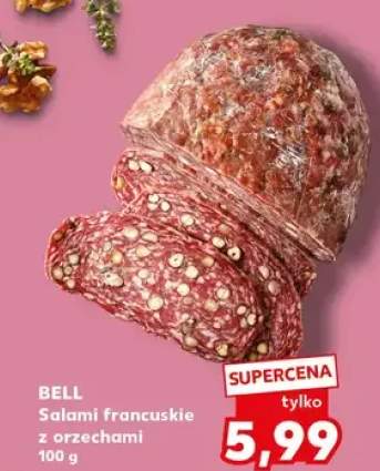 Salami francuskie z orzechami