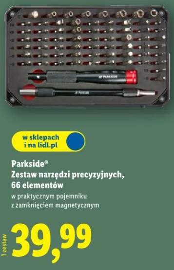 zestaw narzędzi precyzyjnych