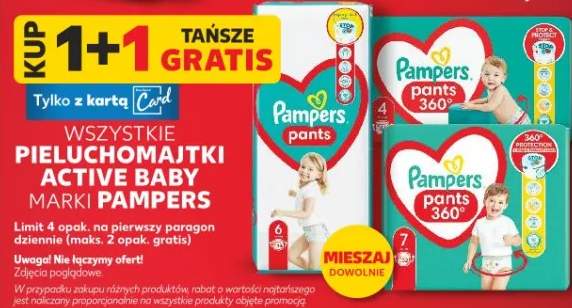 Pieluchomajtki Active Baby marki Pampers