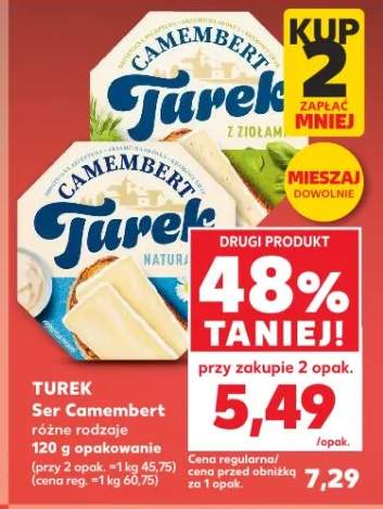 Ser Camembert różne rodzaje