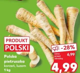 Pietruszka polska korzeń luzem
