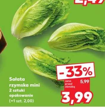 Sałata rzymska mini