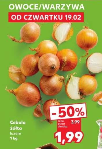 Cebula żółta luzem