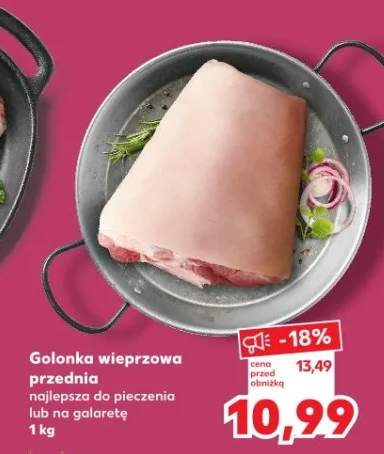 Golonka wieprzowa przednia najlepsza do pieczenia lub na galaretę