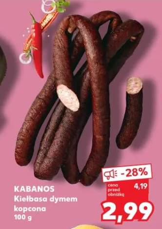 Kiełbasa dymem kopcona