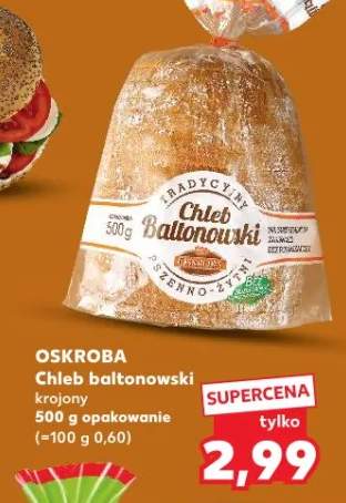 Chleb bałtonowski krojony