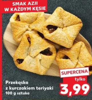 Przekąska z kurczakiem teriyaki