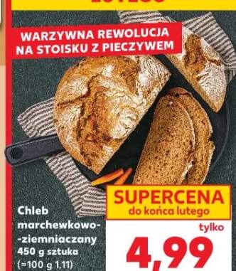 Chleb marchewkowo-ziemniaczany