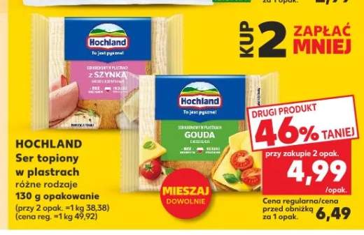 Ser topiony w plastrach różne rodzaje