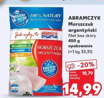 Morszczuk argentyński filet bez skóry