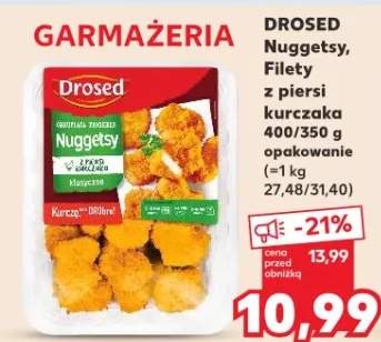 Nuggetsy, Filety z piersi kurczaka